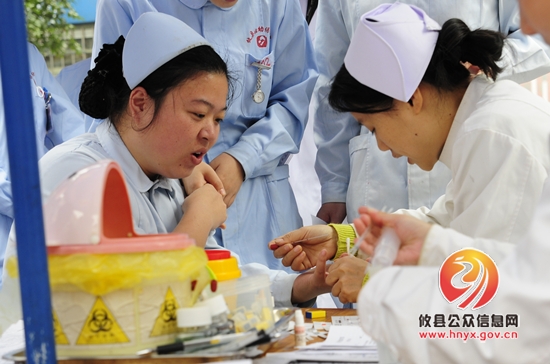 爱心接力 攸县妇幼保健院组织献血7000余毫升
