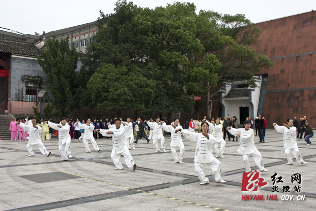 市第十二届运动会武术比赛在炎陵举行