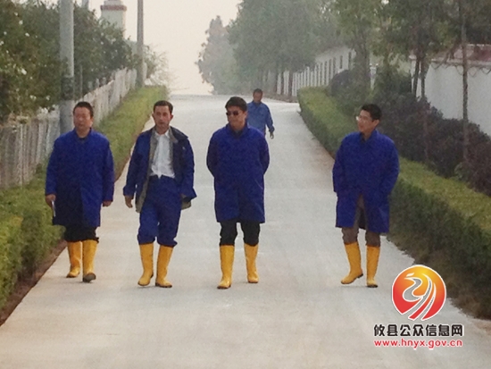 省无公害农产品检查组对攸县三家无公害农产品产地认定与产品认证进行现场验收