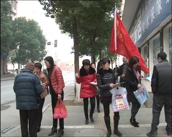 株洲县食安办在职党员开展科普知识宣传活动