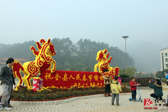 炎陵满街是年味（组图）
