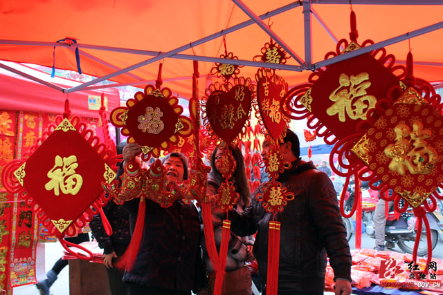 炎陵满街是年味（组图）