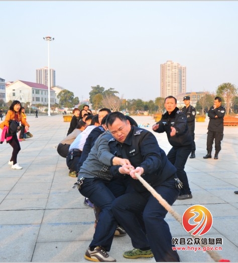 攸县城市管理局举行迎元旦趣味活动