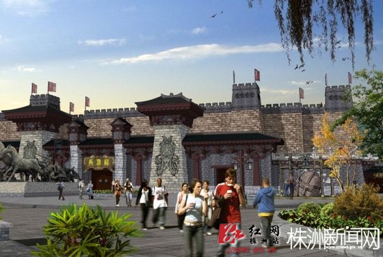 方特梦幻王国年内开业水上乐园正在建设/图