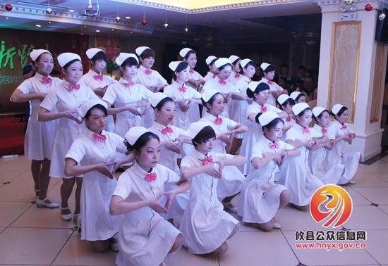 攸县中医院举行2014年新春茶话会