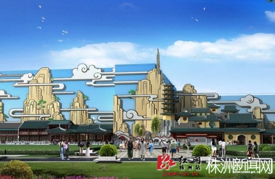 方特梦幻王国年内开业水上乐园正在建设/图