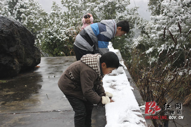 炎陵雪景（组图）