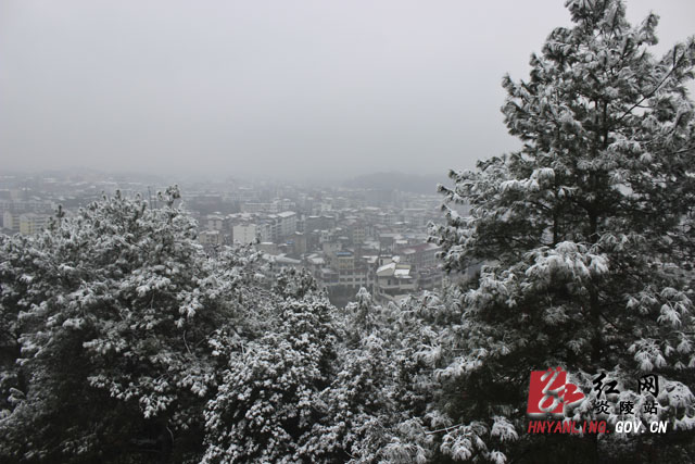 炎陵雪景（组图）