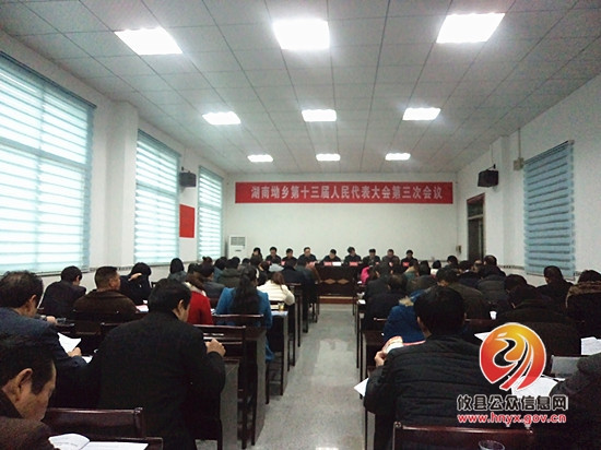 湖南坳乡召开第十三届人民代表大会第三次会议