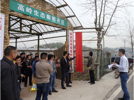 云龙示范区首个社区矫正公益劳动基地建成