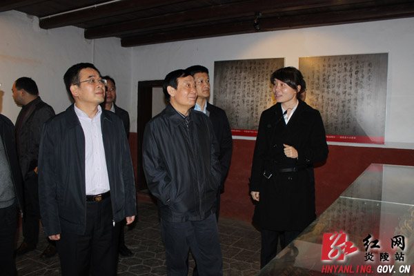 省委督导组来炎督查指导群众路线教育实践活动