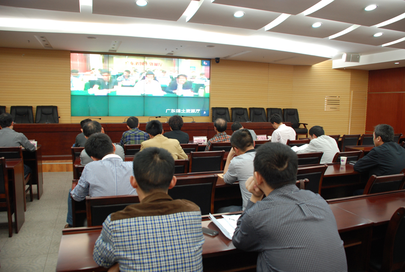 4月15日，国土资源部2014年全国汛期地质灾害防治工作视频会议召开