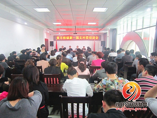 黄丰桥镇为新一届支村两委成员“充电”