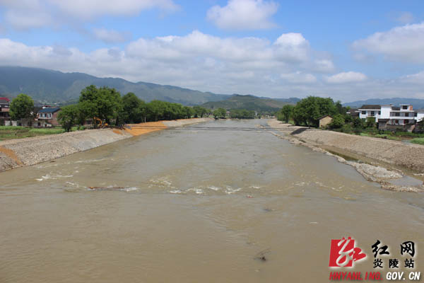 炎陵县水利项目建设稳步推进