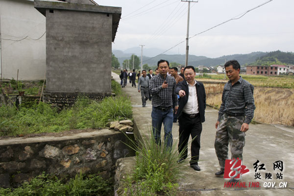 带着责任和感情推进“美丽乡村”示范村建设