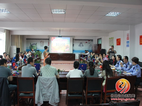 攸县交警大队晋级全县党的群众路线教育实践活动知识抢答赛决赛