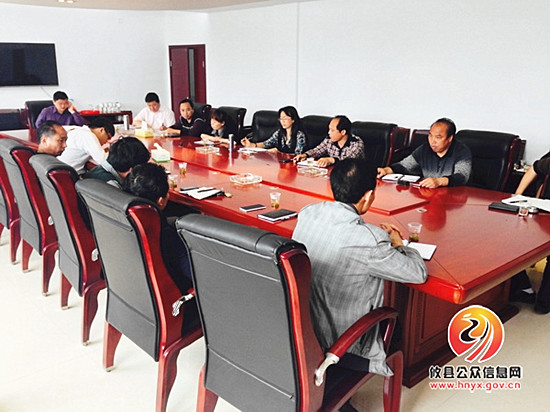 大同桥镇召开低保工作调度会