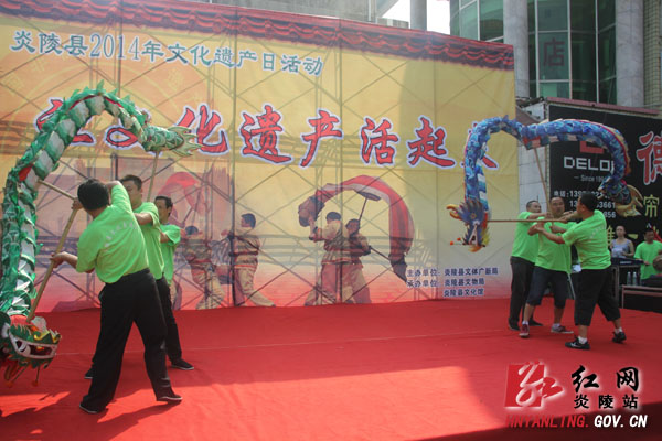 炎陵县举行＂全国文化遗产日＂宣传活动