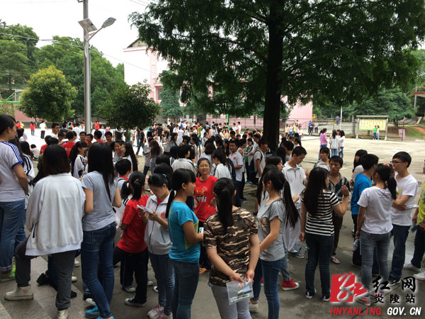 炎陵县2014年高考工作顺利结束