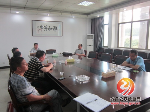 县矿综办到黄丰桥答复代表建议