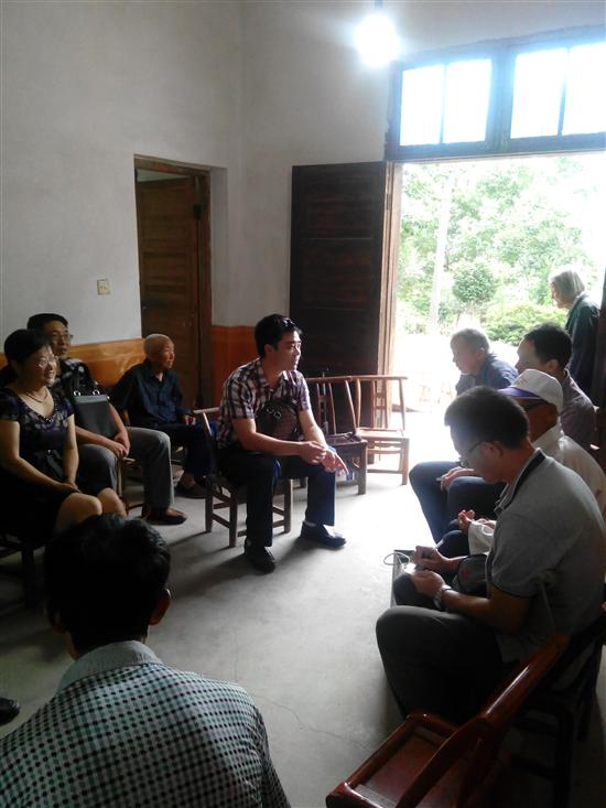 株洲县籍百岁台湾老兵晏石珊回乡探亲