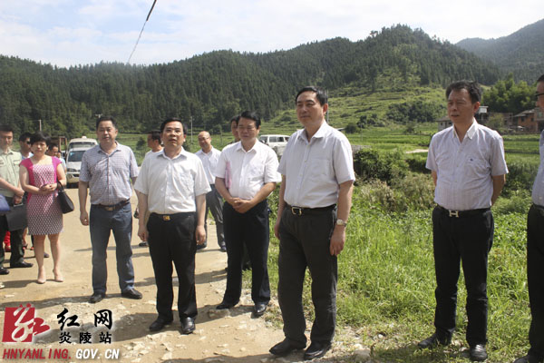王志刚到沔渡镇上关村开展党建帮扶工作