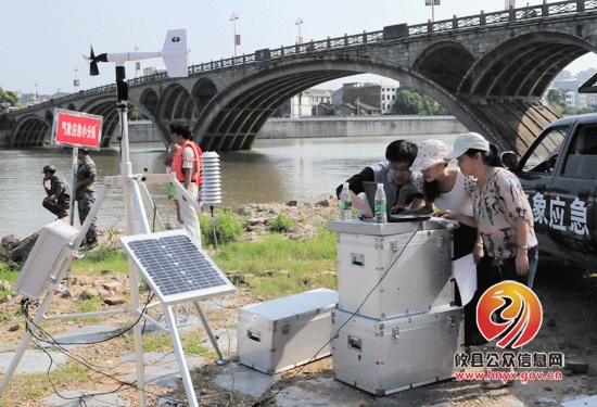 攸县气象局联合预备役榴弹炮二营开展汛期气象灾害防御应急演练