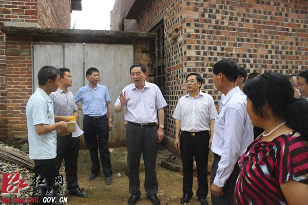 王志刚到沔渡镇上关村开展党建帮扶工作