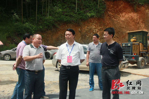 县政协组织政协委员视察旅游环线建设