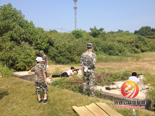 【“八一”建军节】攸县市政园林管理处组织打靶活动