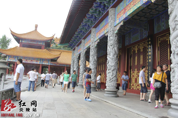炎陵旅游景点受游客热捧