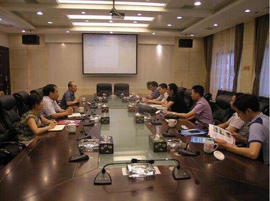 广药白云山和黄大健康湖南吉智食品有限公司到株洲县投资考察