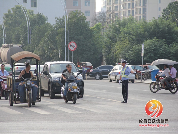 交警大队：全警动员全体参战积极投身“创文”测评迎检攻坚战