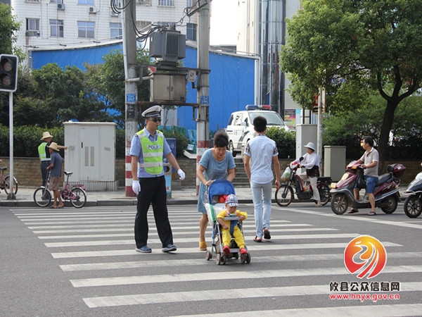 交警大队：全警动员全体参战积极投身“创文”测评迎检攻坚战