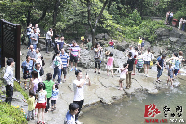 炎陵旅游景点受游客热捧