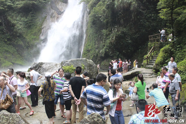 炎陵旅游景点受游客热捧