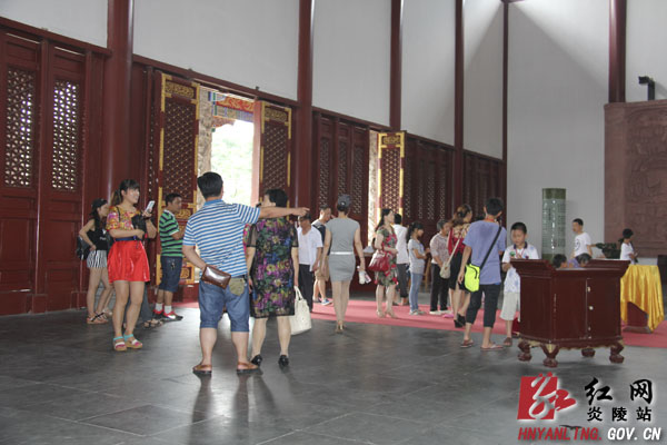炎陵旅游景点受游客热捧