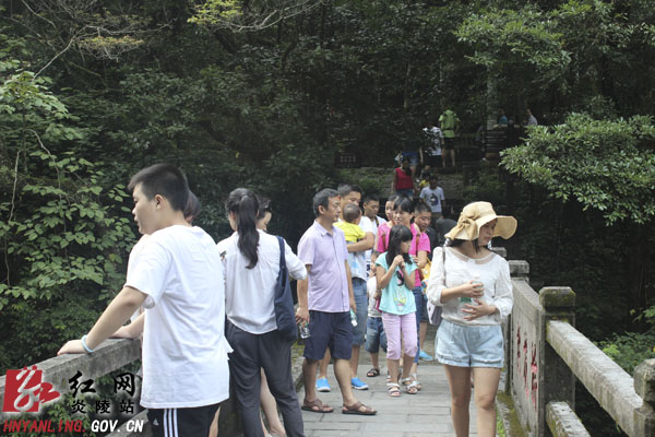 炎陵旅游景点受游客热捧
