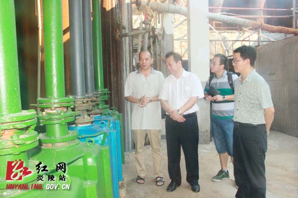 市安全生产综合督查组来炎督查安全生产工作