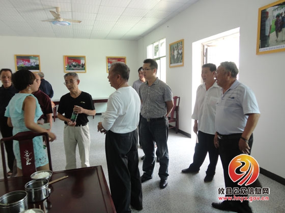 攸县农机局积极组织老年节庆祝活动