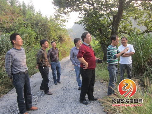 县调研组到黄丰桥镇开展林农利益补偿长效机制调研