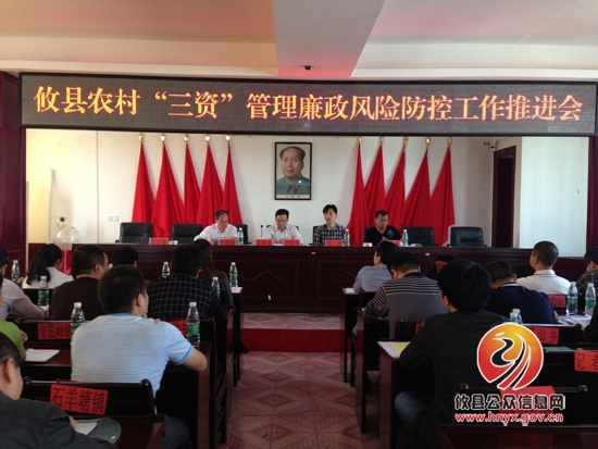 攸县召开农村“三资”管理廉政风险防控工作推进会
