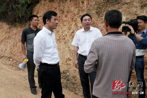 王志刚到沔渡镇上馆村开展党建帮扶工作