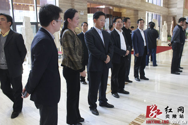 市委常委、常务副市长赵文彬来炎考察指导工作