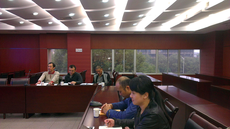 11月7日，我局读书会开展《之江新语》读书分享会