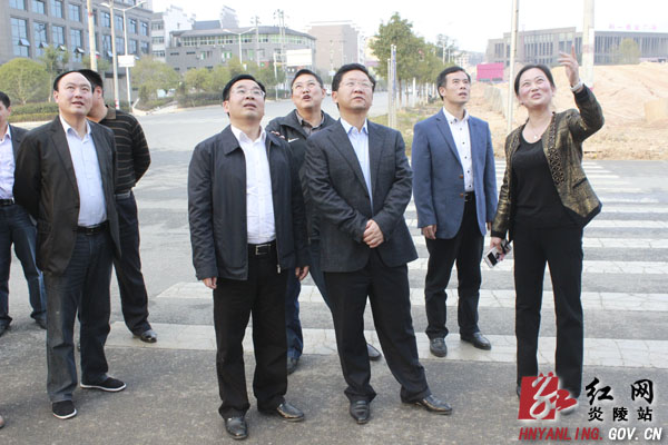 市委常委、常务副市长赵文彬来炎考察指导工作