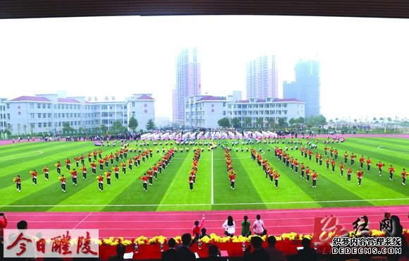 醴陵举行第十九届中小学生田径运动会