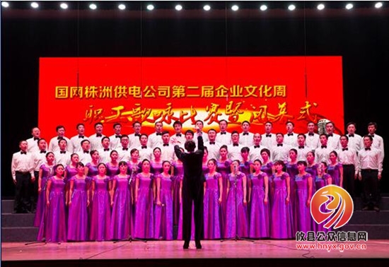 攸县电力公司夺取全市电力系统大合唱桂冠