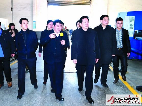 省政协主席陈求发来醴调研县域经济发展情况