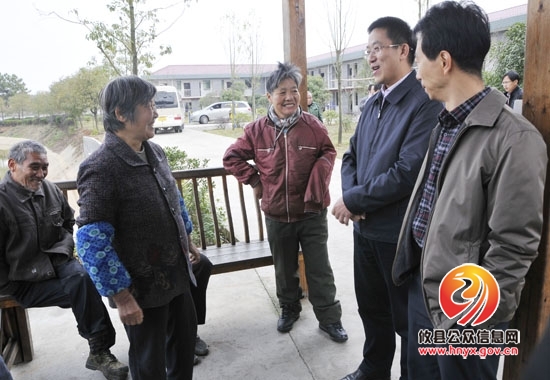 龚红果在网岭镇调研经济社会发展情况